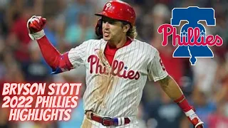 BRYSON STOTT 2022 PHILLIES HIGHLIGHTS #MLB, #BRYSONSTOTT, #PHILLIES