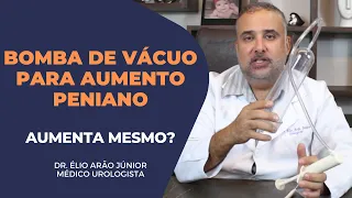 Vacuoterapia para aumento peniano - Riscos e Benefícios - Aumenta mesmo? | Dr. Élio Arão Júnior