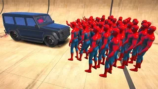 GTA 5 SPIDERMAN Ragdolls Compilation #21 (GTA 5 Fails Funny Moments/Ragdolls)