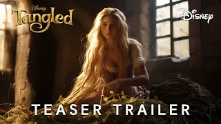 Tangled Live Action (2025) | TEASER TRAILER | Disney & Florence Pugh (4K) | rapunzel trailer