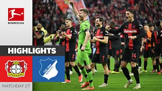 Schick & Andrich Safe Cross-League Season Record! | Bayer 04 Leverkusen - Hoffenheim 2-1 | MD 27