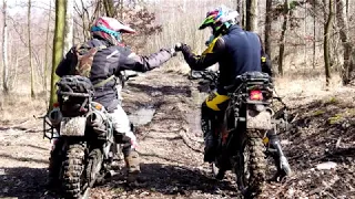 ENDURO DAY 2 | YAMAHA XT660Z TÉNÉRÉ | BMW F650GS DAKAR | KAWASAKI KLE500 | SUZUKI DR650 | GoPro8