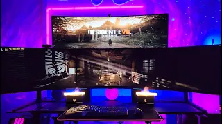 Resident Evil 7 - Triple 4K Monitor - RTX 3090 FTW3 Ultra - Ultimate RGB Gaming Setup