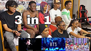 Africans show their friends (Newbies)  BTS 'FAKE LOVE' + BTS: Black Swan + BTS - IDOL perfomance