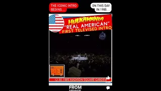 WWF - Hulk Hogan - Real American Debut - 12/30/85 - Madison Square Garden