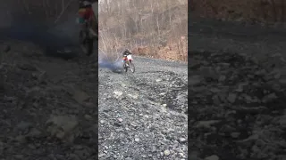 St Clair Walmart hill cr250 barely makes it!!!