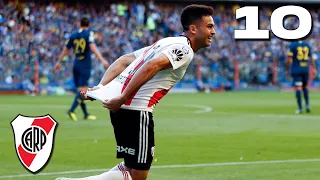 LOS MEJORES GOLES DEL PITY MARTÍNEZ EN RIVER