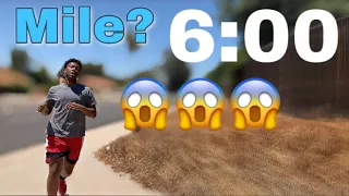 Can a 200+ Pound Man Run 1 Mile Under 6 Minutes? (Shocking Results) 😱😱