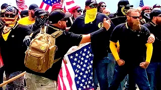 Proud Boys CRUSH Feds Posing as Patriots in Portland!!!