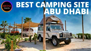 The best camping site in Abu Dhabi. Bab Al Nojoum. Al Hudayriyat Island .