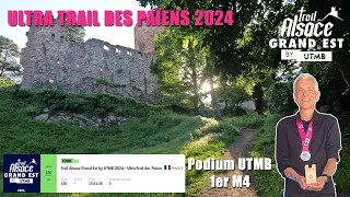 UTMB Alsace Grand Est 100K 2024, Ultra Trail Des Païens (UTDP), 1er M4 !