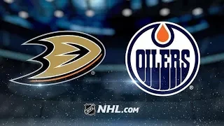 ANAHEIM DUCKS VS EDMONTON OILERS 3/25/18