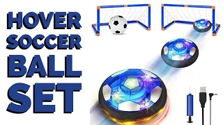Rechargeable Hover Soccer Ball Set, unboxing and Demo