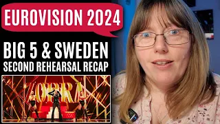 The Big 5 & Sweden's Second Rehearsals Recap