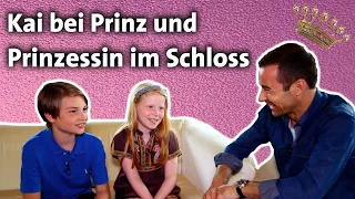 Verstecken spielen im Märchenschloss: Kai besucht Prinz (11) und Prinzessin (9) | Klein gegen Groß