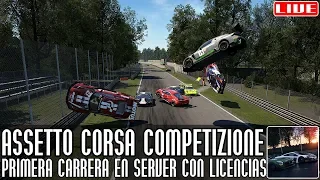 Mi esperpéntico comienzo en servidores con licencias en Assetto Corsa Competizione