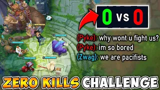 LEAGUE OF LEGENDS BUT WE CAN'T KILL THE ENEMIES (PACIFIST COMP)