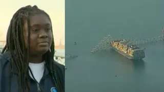 Baltimore resident says Francis Scott Key Bridge collapse is devastating: "I've been crying"