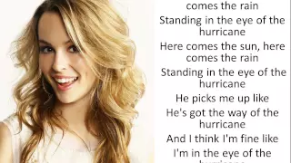 Hurricane Bridgit Mendler ( Lyrics )