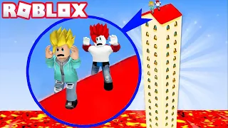 THE FLOOR IS LAVA In Roblox 🔥🔥 CHAPTER 2 | Khaleel and Motu Gameplay