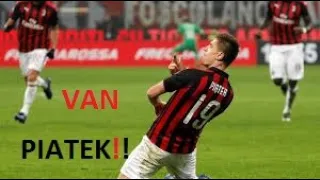 Primo tempo Atalanta Milan 1-1 Piatek risponde a Freuler con un gollazzo. Papera di Donnarumma!!!