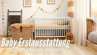 Baby Erstausstattung🛍👶🏼| Das haben WIR wirklich gebraucht| + Checkliste| Anna Lena