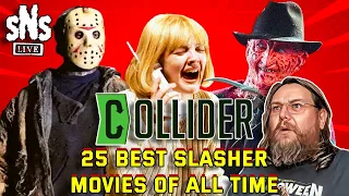 🔴sNs 28 - Reacting to Collider's "25 Best Slasher Movies of All Time" Ranking