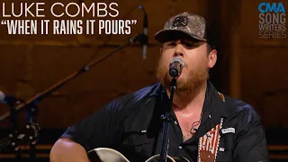 Luke Combs - When It Rains It Pours | CMA Songwriters