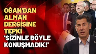 Sinan Oğan, Alman dergisine konuştu, ikinci tur için Kılıçdaroğlu iddiasını yalanladı!