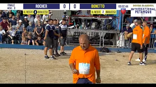 Finale ROCHER vs BONETTO : Supranational à pétanque de Bourg-Saint-Andéol - 26 septembre 2021