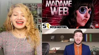 Madame Web Pitch Meeting Reaction | Ryan George Reaction | Madame Web reaction