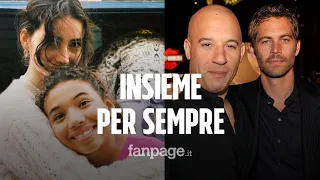 Le figlie di Paul Walker e Vin Diesel insieme in foto: "Con il mio angelo"