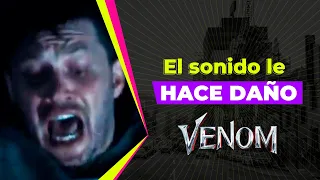 El sonido le hace daño | Venom | Hollywood Clips en Español