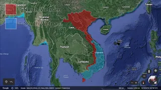 The Vietnam War in 30 seconds using Google Earth