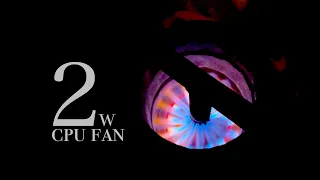 2 watt CPU FAN. A small waste oil stove burner. Blue flame. [Google subtitles]