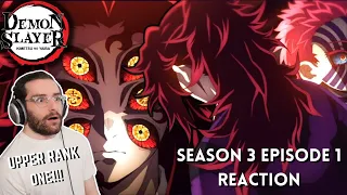 Kimetsu no Yaiba Demon Slayer Season 3 Episode 1 "Someone's Dream" Reaction Upper Demon One