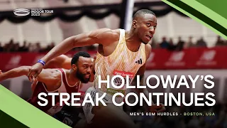 Grant Holloway 🇺🇸 storms to world-lead in the 60m hurdles 🚀 | World Indoor Tour 2023