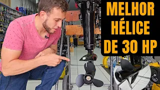 SIMPLES E FÁCIL - MELHOR HÉLICE PARA SEU 30 HP !!!