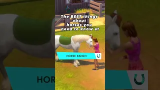 The BEST thing you must know in The sims 4 Horse Ranch !! #sims4horseranch #sims4ideas#ts4shorts
