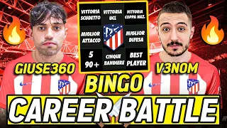 BINGO CAREER BATTLE! NUOVA SFIDA SU FC24 CON V3NOM!