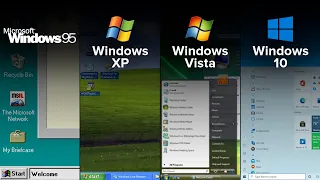 Watch Windows Evolution! (1986 - 2021 supercut)