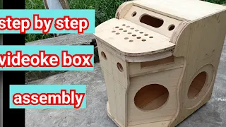 Step by step videoke box assembly