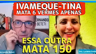 hiva-meque-tina, combate apenas 6 vermes, mas isso mata até 150 parasitas |  Dra Luciana Fontes