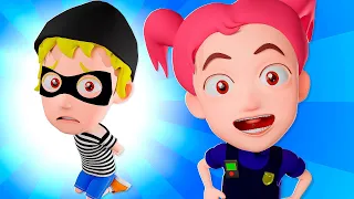 Super Police Girl Song | Best Kids Songs and Nursery Rhymes