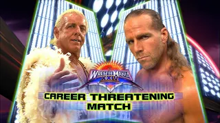 Story of Ric Flair vs. Shawn Michaels | WrestleMania 24