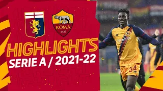 Genoa 0-2 Roma | Serie A Highlights 2021-22