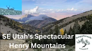 Spectacular Henry Mountains of S.E. Utah