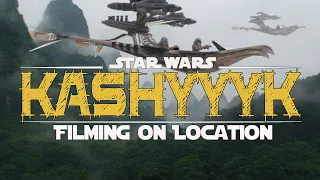 Filming on location KASHYYYK | YAVIN IV | ALDERAAN - Descendants of Order 66  |  A Star Wars Fanfilm