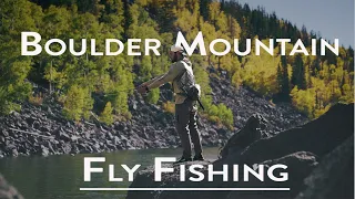 Fly Fishing for Giant Brooke Trout | backpacking into the backcountry and staying two nights.