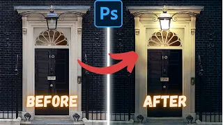 Glowing Lamp Effect in Photoshop | Glow Light Effect | Tutorial